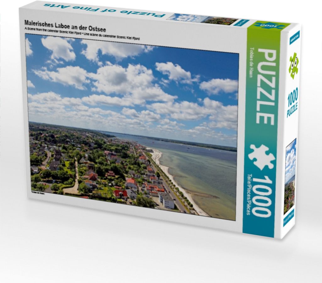 CALVENDO Puzzle Malerisches Laboe an der Ostsee | 1000 Teile Lege-Größe 64x48cm Foto-Puzzle für glückliche Stunden