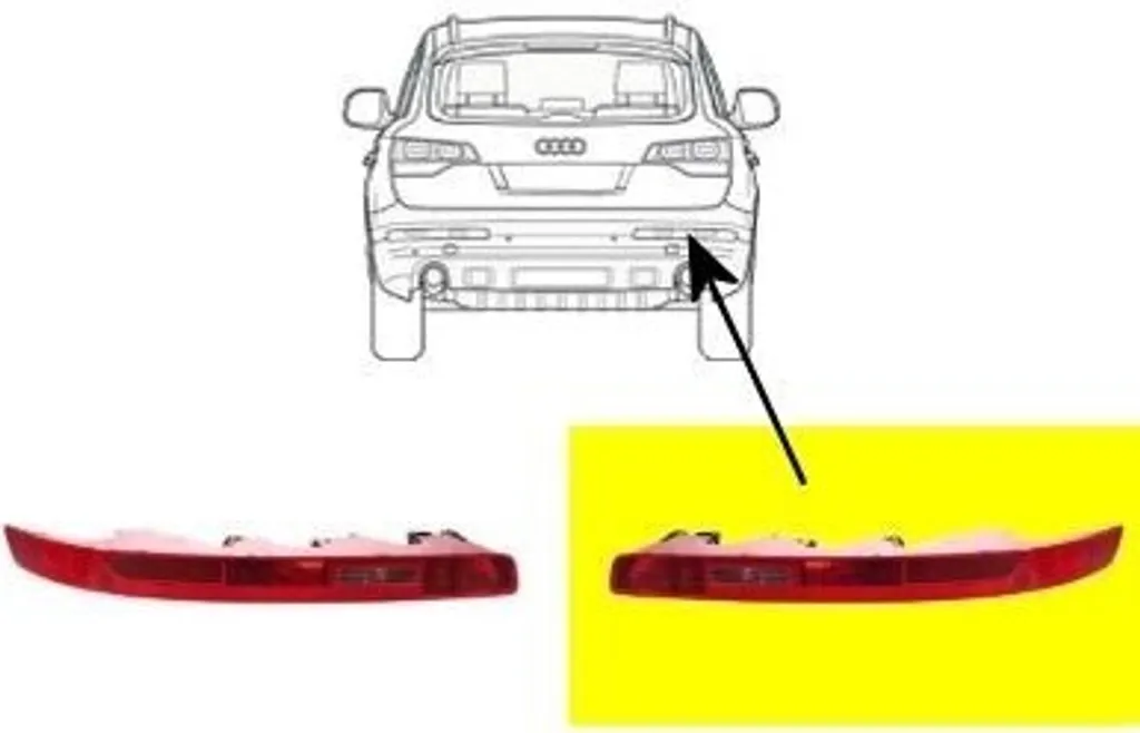 Ricambio Fanale Posteriore Dx Audi Q7 4L Van Wezel 0381930