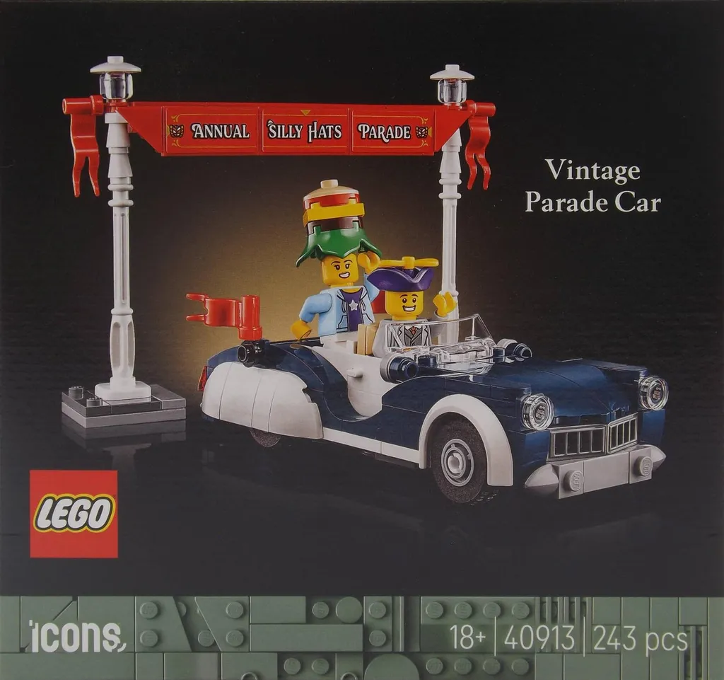 Maquette de voitures anciennes LEGO 40913 Icons pour les collectionneurs