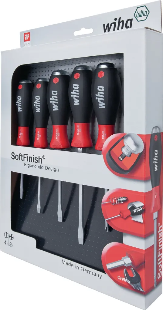 Wiha 530HK6 SoftFinish: Il Set Giraviti Indistruttibile per Meccanica - 2