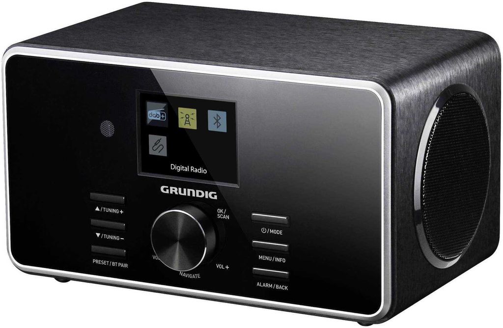 Grundig DTR 4500 2.0 BT DAB+ czarny Zdjęcie produktu 3