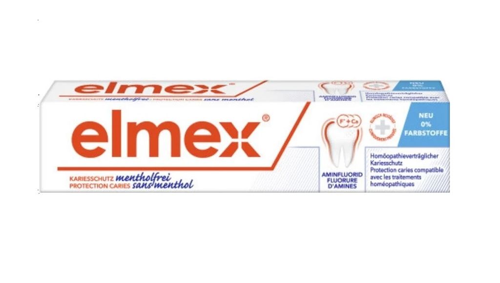 Elmex, Dentifricio senza mentolo, 75 ml (PRODOTTO TEDESCO) Immagine del prodotto 