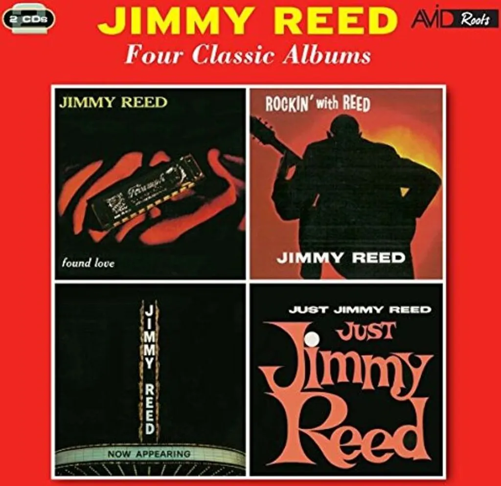 CD Jimmy Reed remède contre le stress 4 albums de blues relax
