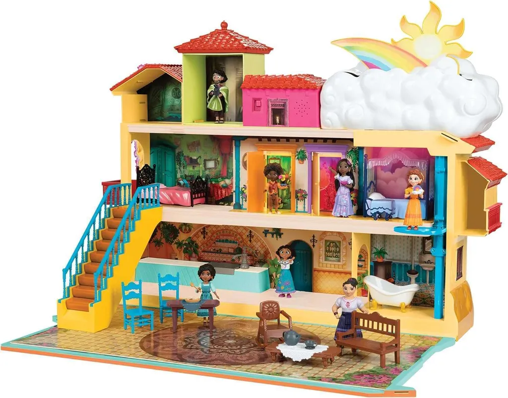 Maison Madrigal Disney Encanto : Set de Marionnettes avec Détails Réels