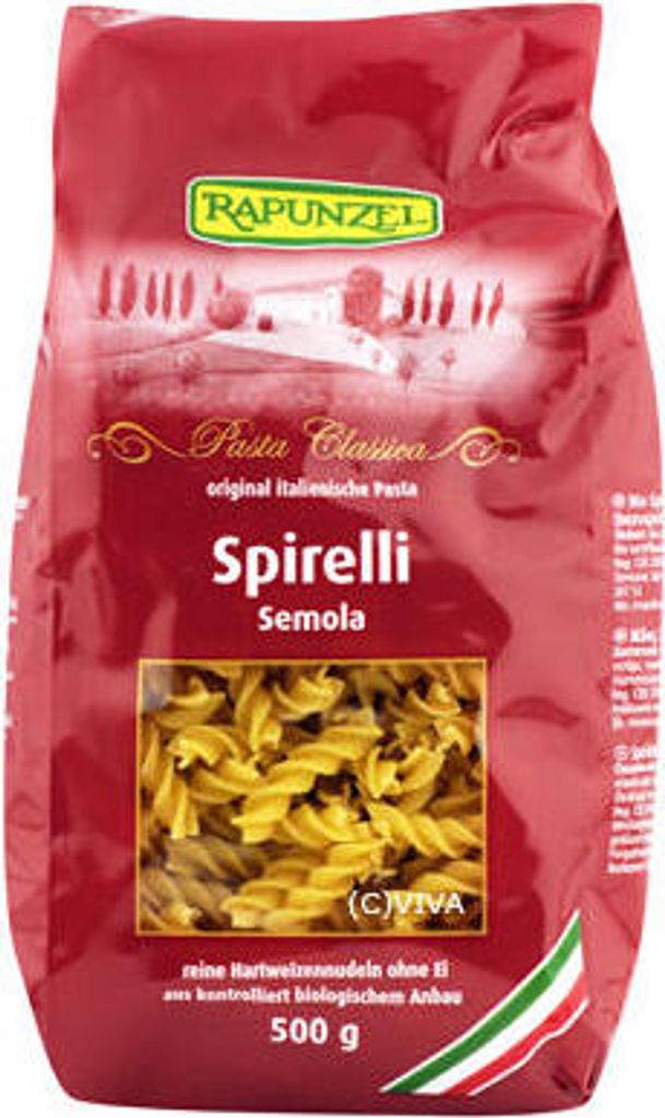 Rapunzel - Spirelli Semola - 500g