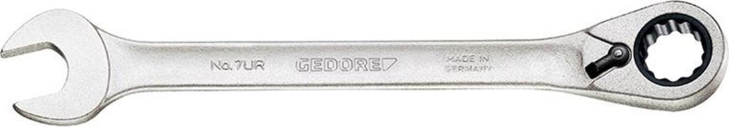 GEDORE 7 UR 17 Maulschlüssel mit Ringratsche, umschaltbar, Produktbild 