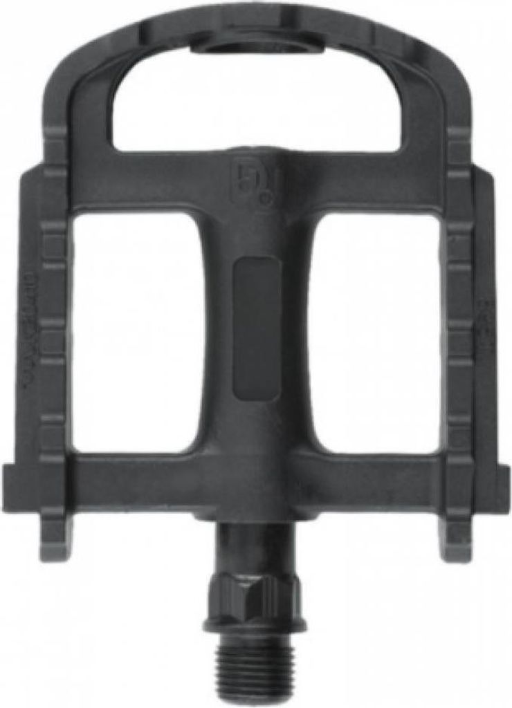 Voxom Pedal Touring Pe19 schwarz Kunststoff-Körper Boron Achse Gleitlager