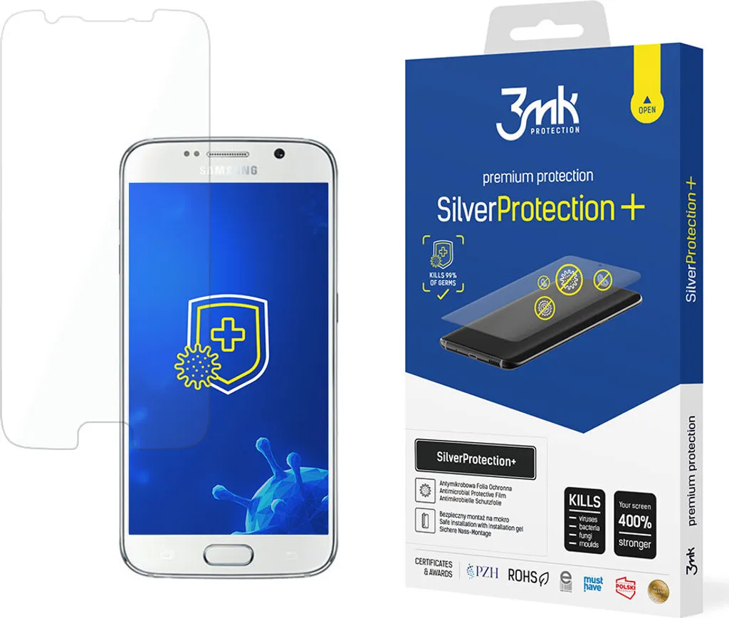 Samsung Galaxy S6 - Protezione d'argento 3Mk +