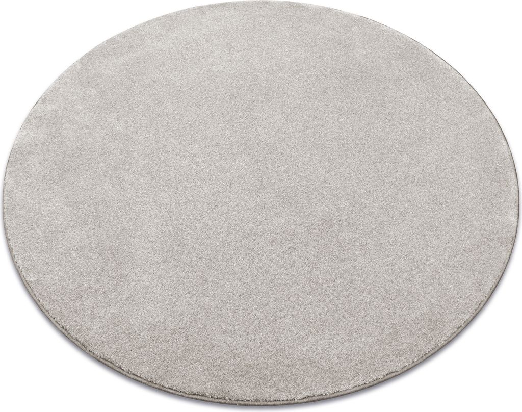 Teppich rund DISCRETION creme beige rund 150 cm