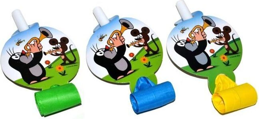 Party Crinkles Mole - Mole and Friends - 14 cm - 6 pcs Image du produit 
