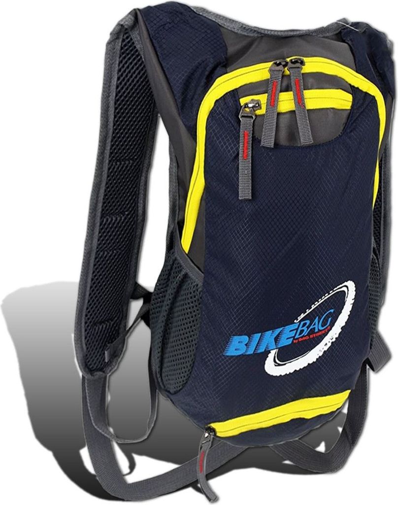 Bag Street Nylon Rucksack Herren Damen Sporttasche blau grau 20x41x12 D2OTJ614B