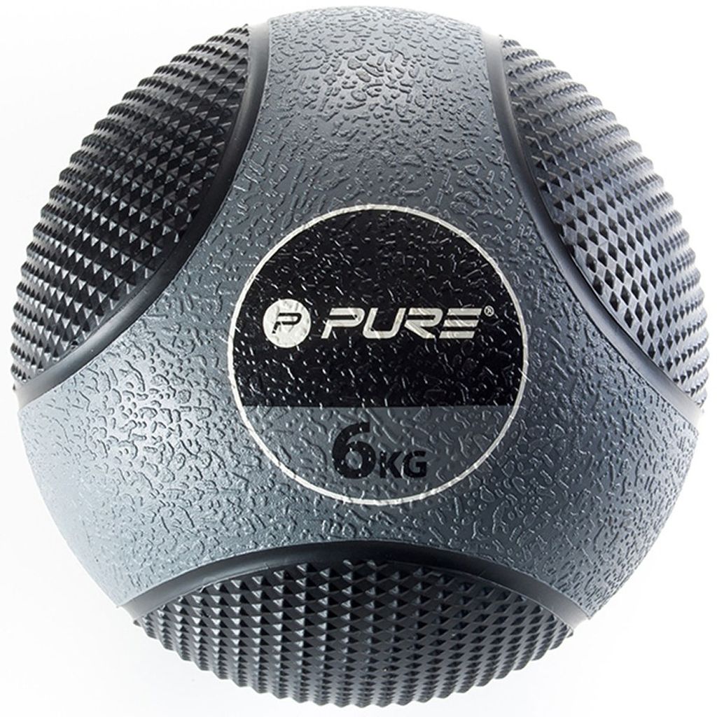 Pure2Improve Medizinball 6 kg Grau