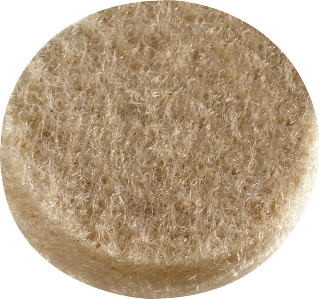 Filz-Parkettgleiter 25x35 mm beige 5 mm eckig selbstklebend