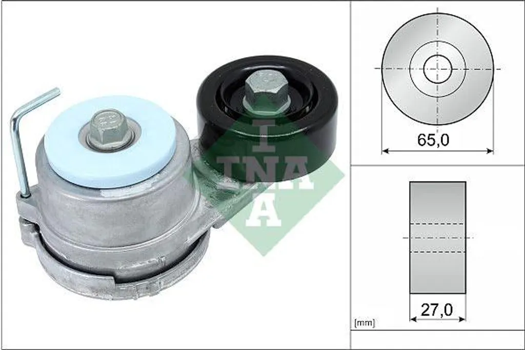 Supprimer Sifflement Courroie Hyundai iX35 : Tendeur INA 534 0429 10