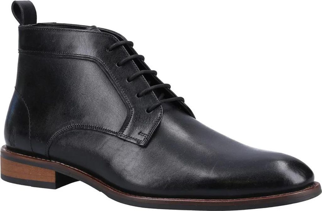 Hush Puppies - "Declan" Stiefeletten für Herren, Leder FS12110 (47 EU) (Schwarz)