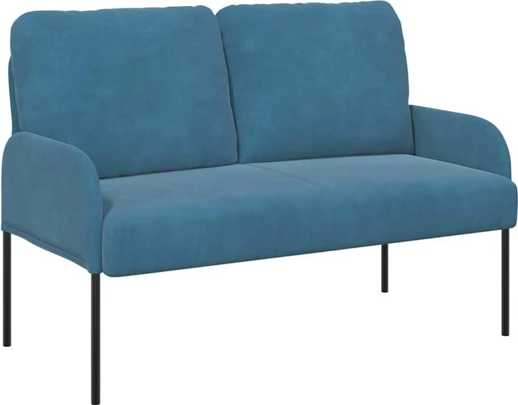 Divano Blu vidaXL 110cm: Il Tuo Primo Vero Salotto Urban