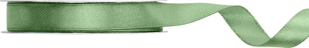 Nastro Raso Verde Salvia 12mm x 25m - Stile Minimal per Packaging
