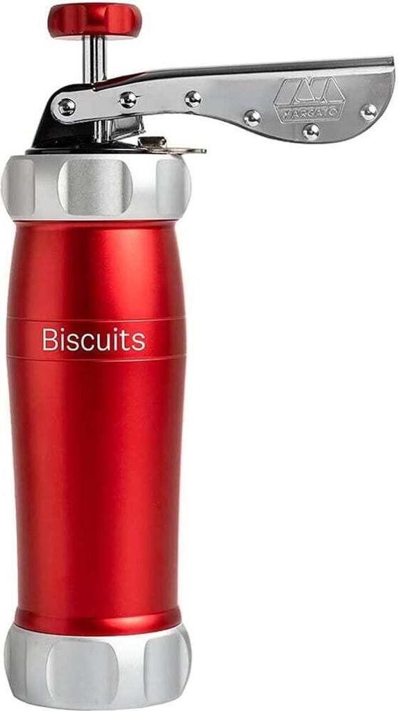 Marcato COOKIE PRESS BISCUITS DESIGN RED COLOR BI-DES-RSO Image du produit 
