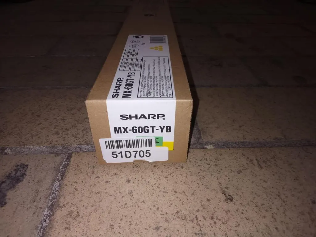 Toner Jaune Sharp MX-60GT-YB pour MX-6050N : Rendu Précis et Durable - 2