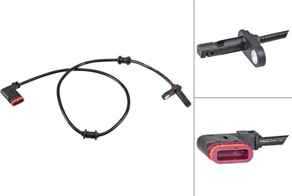 Sensor Raddrehzahl aktiver Sensor 660 mm Kabel A.B.S. für u.a. MB E-KLASSE