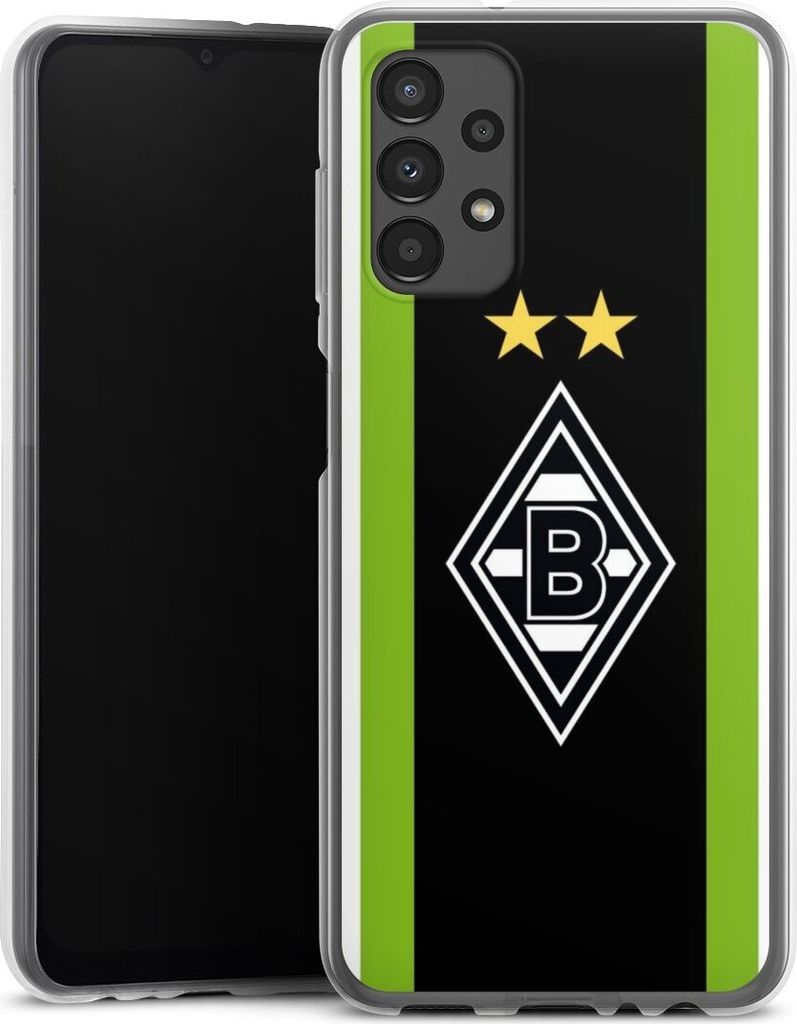 DeinDesign Handyhülle für Samsung Galaxy A13 4G Silikon Hülle Case Smartphone Schutzhülle Borussia Mönchengladbach Gladbach Logo