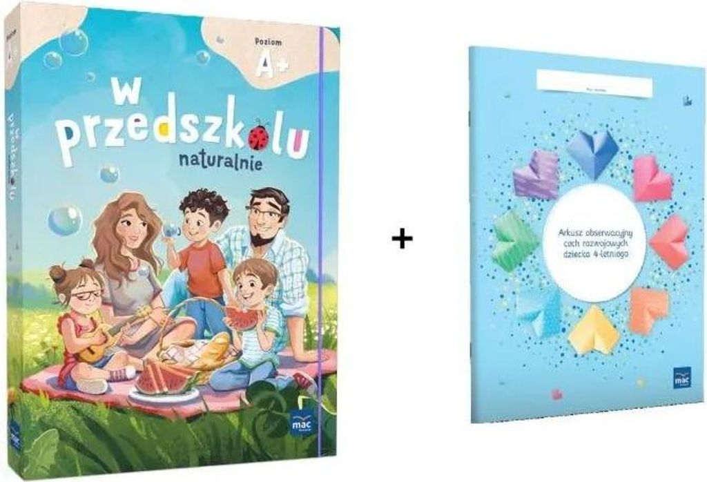 Pakiet: W przedszkolu naturalnie A+ + arkusz obser