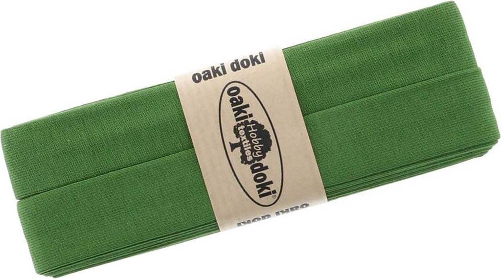 Schrägband Jersey 3m Breite 20mm Oaki Doki Tricot de Luxe Einfassband elastisch