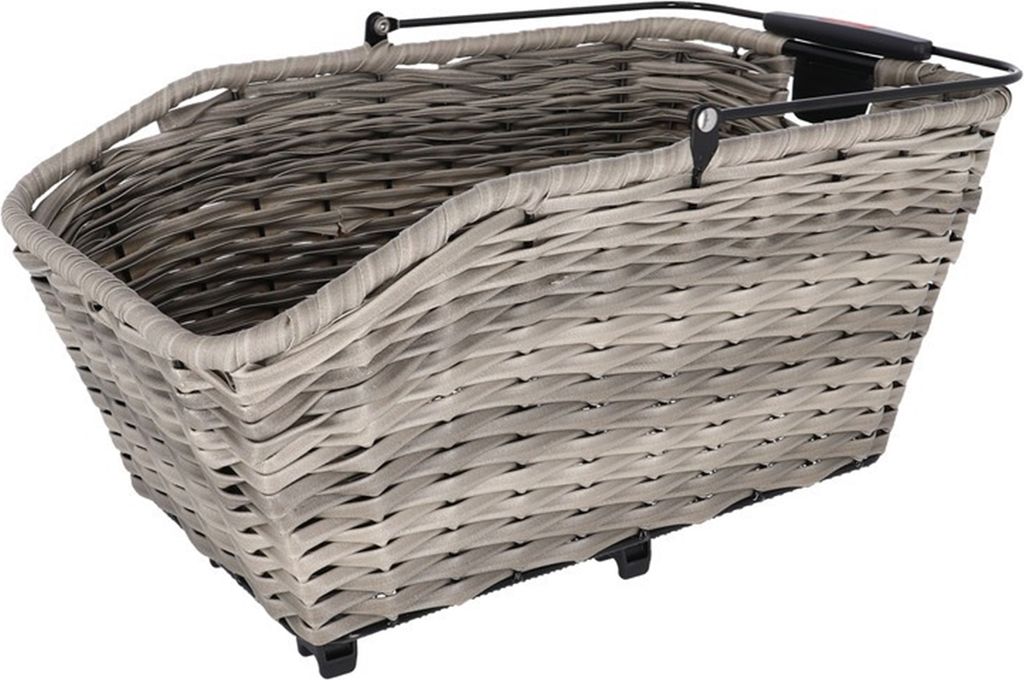 KLICKfix Structura GT, Hinten, Fahrradkorb, Grau, 18 l, 10 Produktbild 