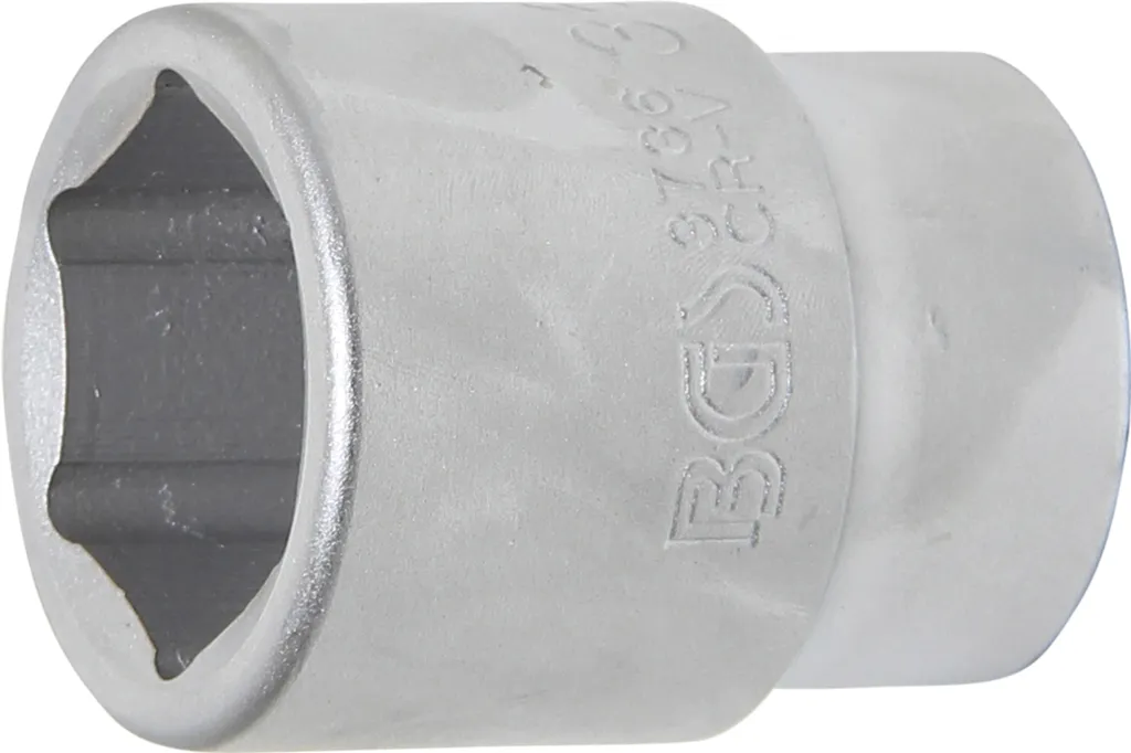 BGS Chiave a bussola esagonale con attacco quadro 25 mm (1") SW 36 mm - 3736
