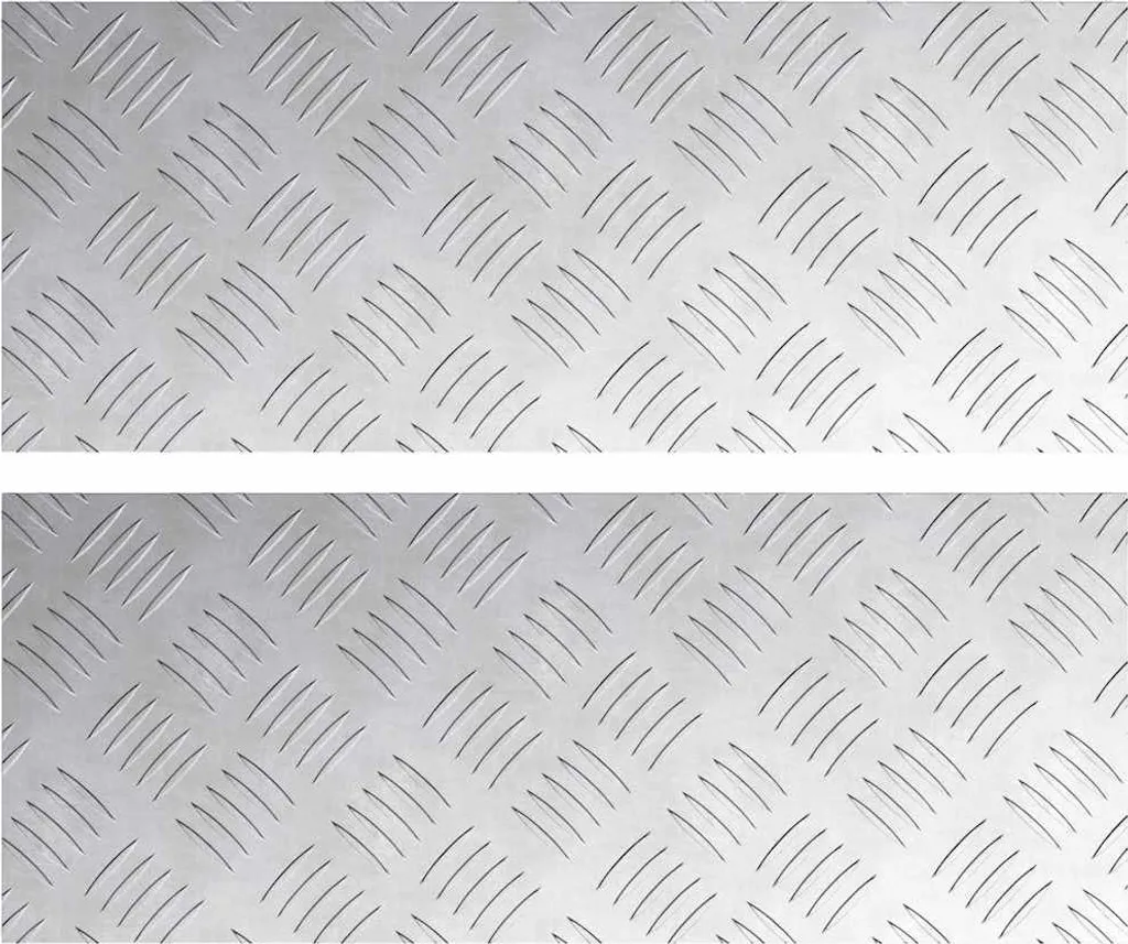 vidaXL Set 2 Gradini Scala Alluminio 50x20 cm Argento - Salvaspazio