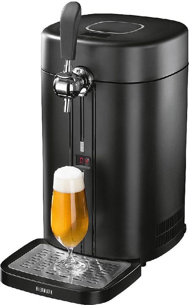 BierMaxx Bierzapfanlage schwarz Produktbild 