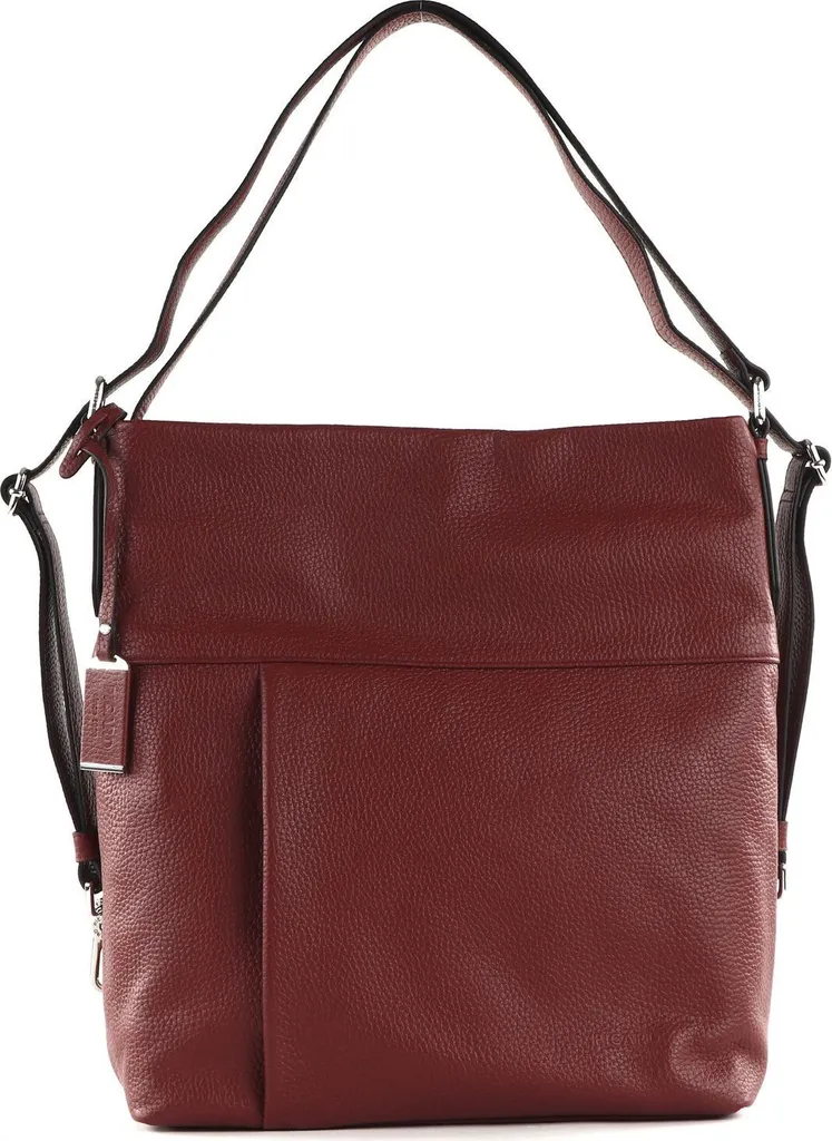 Grand sac à main cabas PICARD Pure Shopper coloris bordeaux élégant