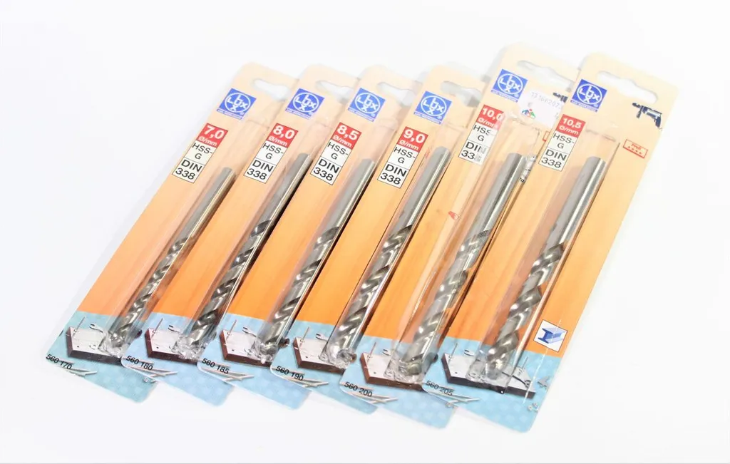 Set Punte per Metallo LUX HSS-G ø7-10,5mm | Fai Da Te Professionale