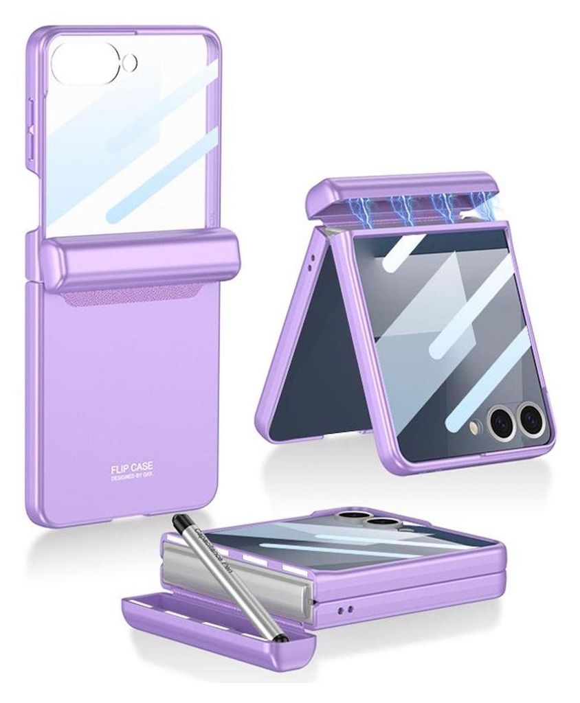Für Samsung Galaxy Z Flip7 GKK Integrierte Full Hülle mit Produktbild 