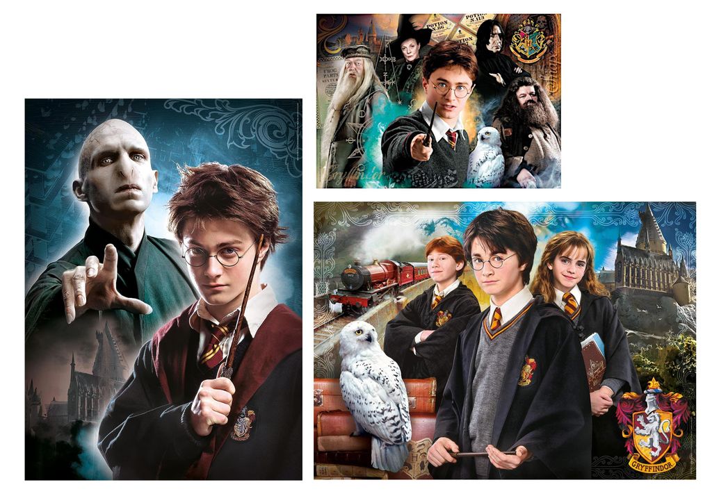 Clementoni 80075 - Puzzle - Harry Potter (1x 500 Teile, 2x Produktbild 