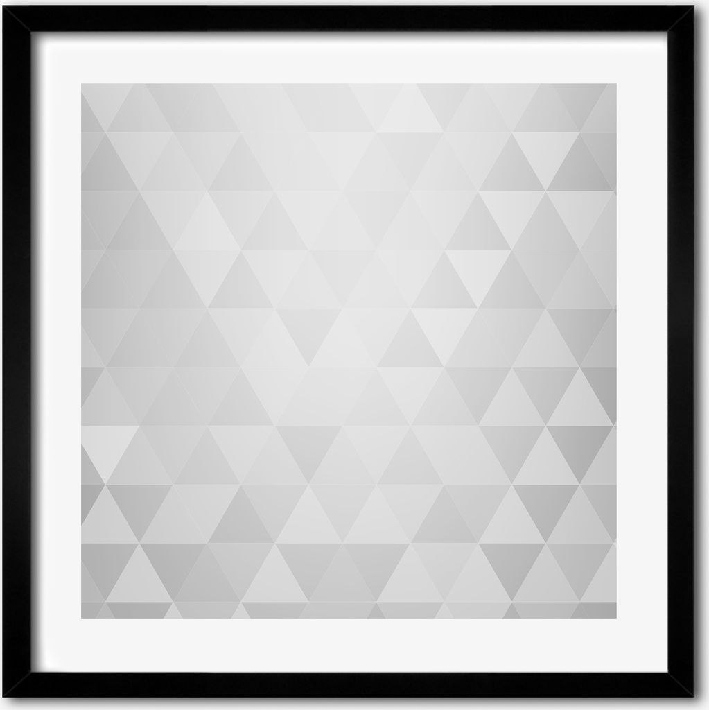 Bild - 50 cm x 50 cm - MDF - Rahmen, Wandkunst - Abstraktion Hintergrund