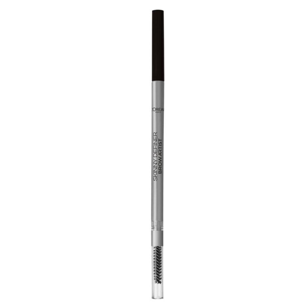 L'Oréal Paris Brow Artist Skinny Definer 109 Ebony Eyebrow Pencil with Brush 4.5g
