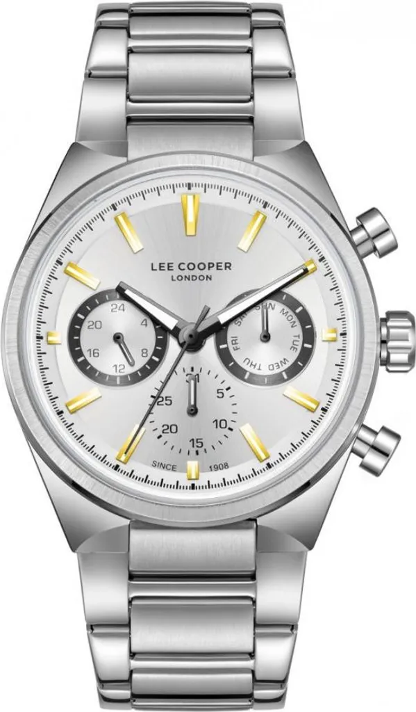 Montre Homme Lee Cooper LC08174.330 en Acier Inoxydable Design Chic