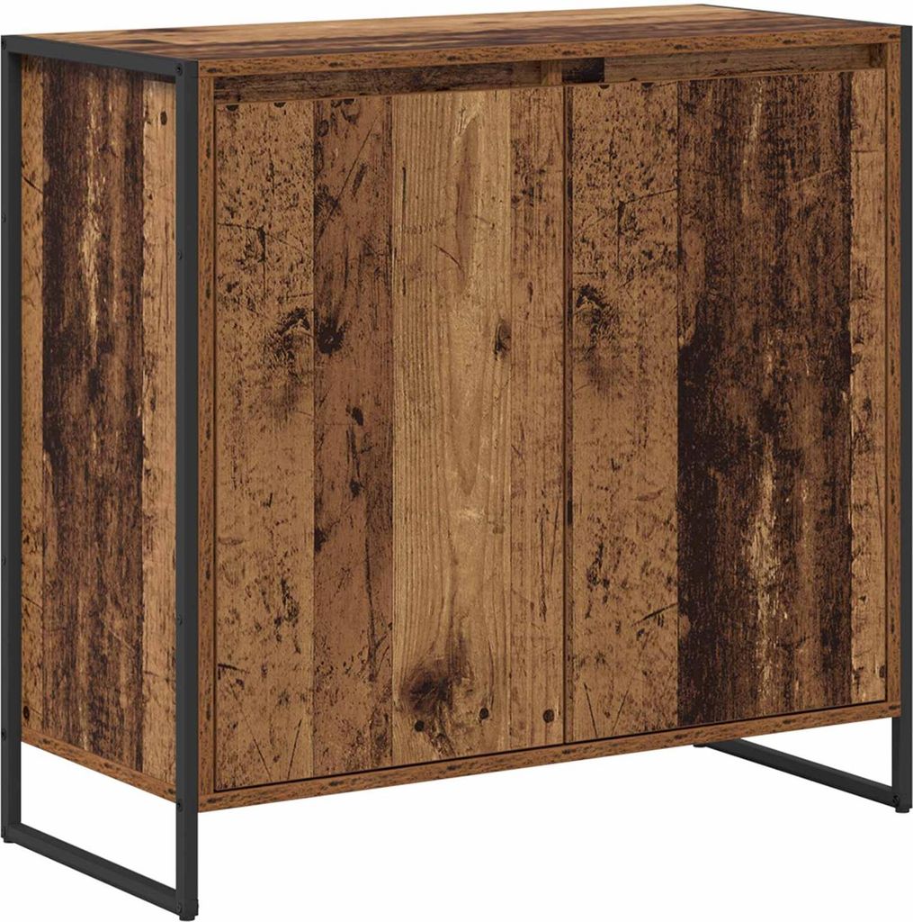 Seitenschrank Altholz 79 x 36 x 75 cm Holzwerkstoff