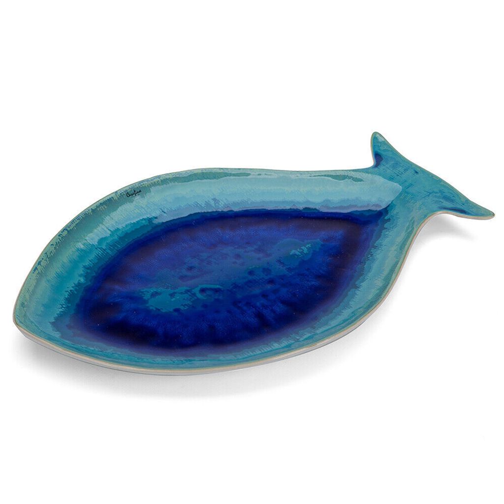 Costa Nova & Casafina - Fischförmige Schale 'Dori' (32cm, Wolfsbarsch)