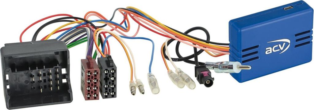 ACV CAN-Bus Kit Mercedes/VW Quadlock>ISO/Ant Fakra>DIN