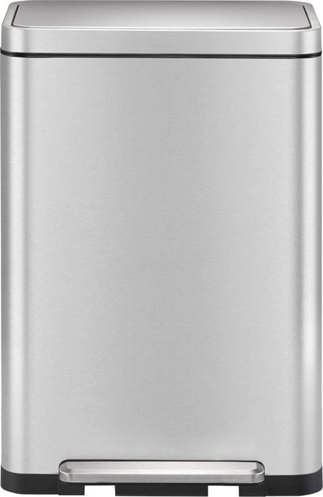 EKO - X-Cube Poubelle à pédale 45 litres - Stainless steel Image du produit 