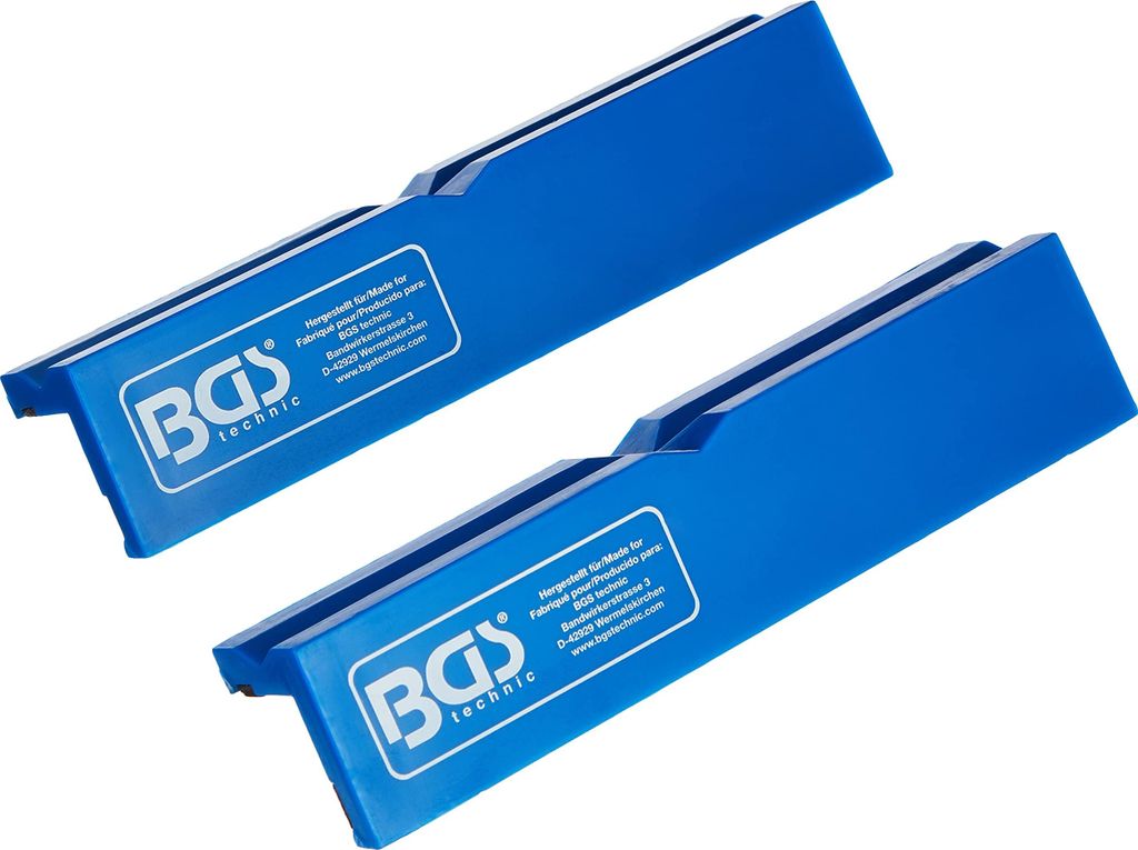 BGS 3046 Schraubstock-Schutzbacken, Kunststoff, 125 mm, Produktbild 