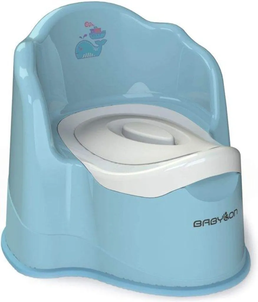 Pot pour enfant avec couvercle Royal bleu et cuvette amovible pratique
