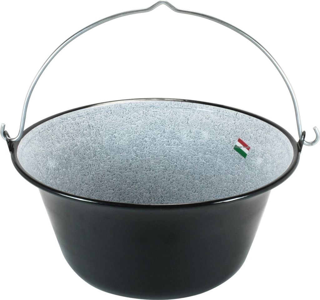 Grillplanet Gulaschkessel emailliert 15 Liter