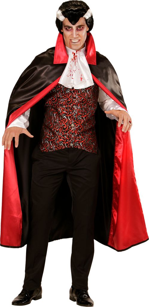BLOODY VAMPIRE (Shirt mit Weste und Jaobt, Umhang) Gr. XL