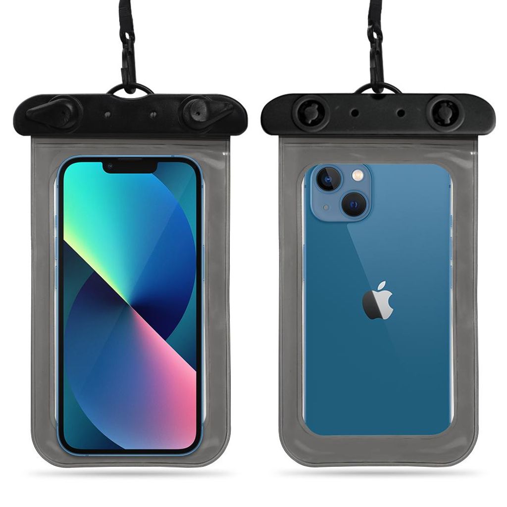 Schutzhülle Wasserdicht für Apple iPhone 15 Plus Pro Max Hülle Wasser TascheFarbe:Schwarz