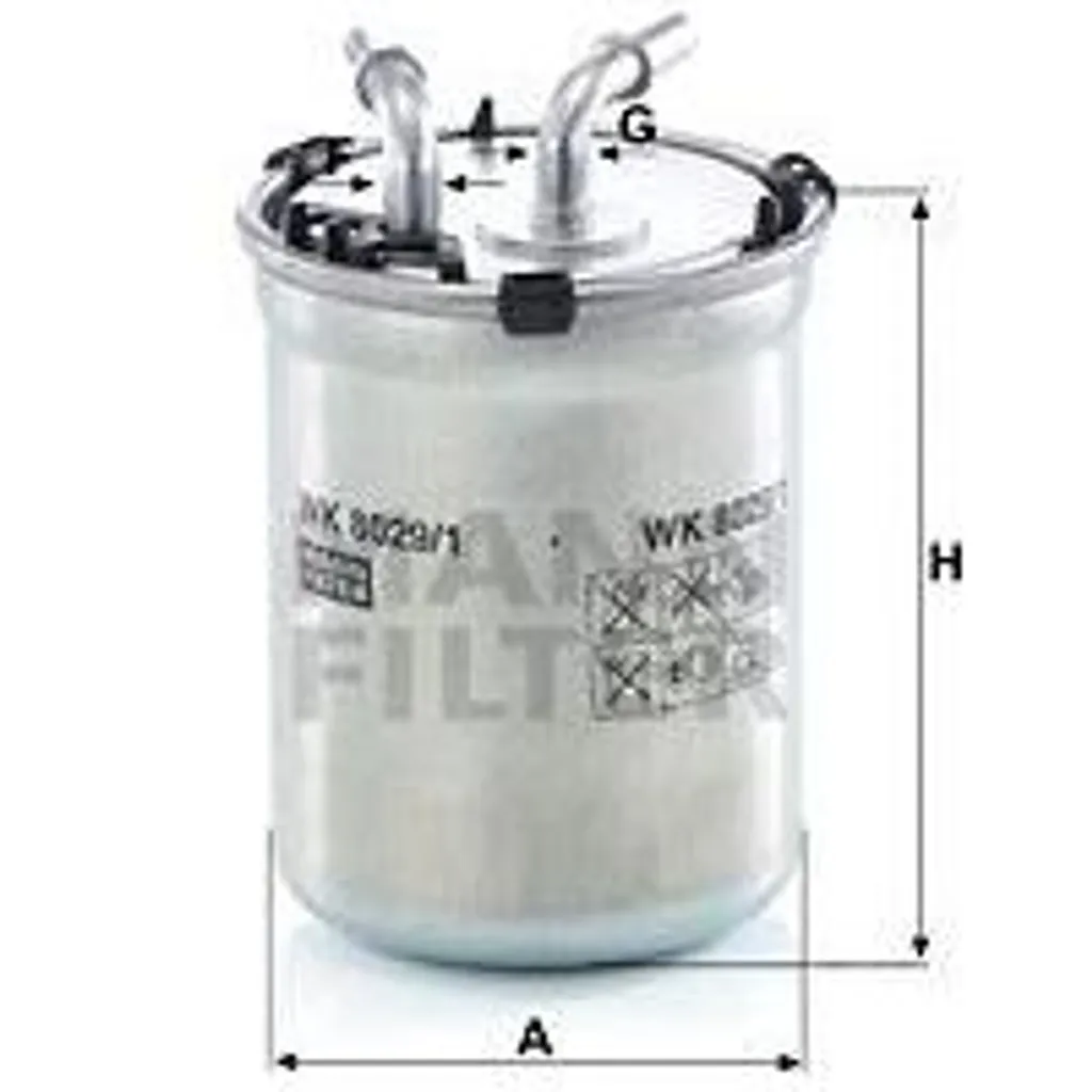 Filtre à carburant pour Polo et Fabia - Entretien moteur WK 8029/1
