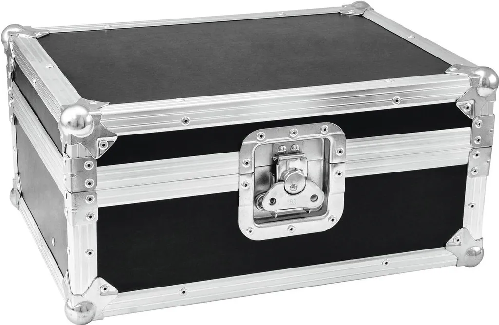 Coffre de protection AKKU Flat Light Roadinger en bois et aluminium