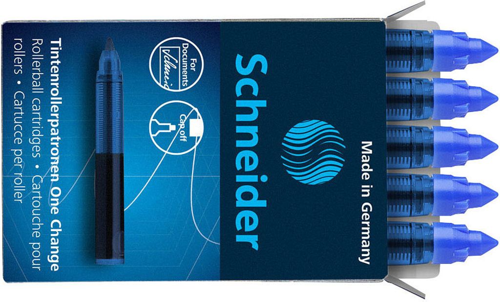 Schneider 185403 Rollerpatrone One Change (für Tintenroller Produktbild 3